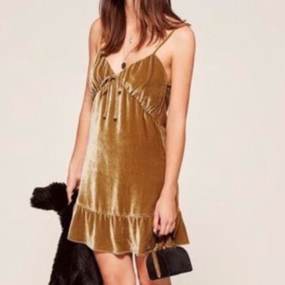 Last Call - NWT Reformation Polly Dress - Picture 3 of 6
